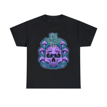 Load image into Gallery viewer, Dark Style Mushroom T-Shirt | Gothic Black T-Shirts | Unisex T-Shirts | Mystic T-Shirts | T-Shirt Gifts