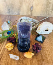 Load image into Gallery viewer, Purple Fluorite Cobra Carving
