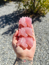 Load image into Gallery viewer, Rose Quartz Unicorn Carving - Pink Crystals - Divine Feminine - Intuitively Chosen
