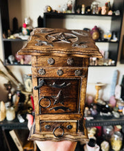 Load image into Gallery viewer, Mini Apothecary Cabinet - Witchy Altar Tools -
